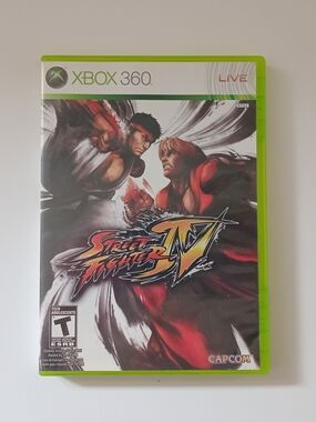 Street Fighter IV 4 Xbox 360 (2009) – Complete in Box CIB